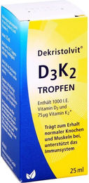 Dekristolvit D3K2 Tropfen 25 ml – Bild 1 von 2