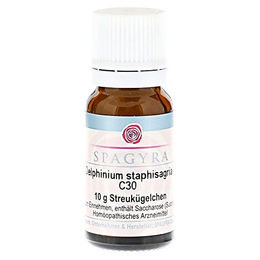 DELPHINIUM STAPHISAGRIA C 30 Spagyra Globuli 10 g – Bild 1 von 1