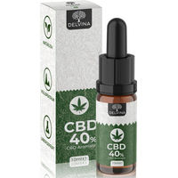 Produktbild von Delvina CBD Öl 40% Vollspektrum Tropfen vegan ohne Zusatzstoffe