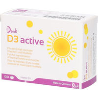 Produktbild von Denk Nutrition D3 Active Vitamin D3 Tabletten 1000 IE 100 Stück