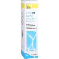 Produktbild von Denk Pharma Calci D3-Denk Brausetabletten mit 1000 mg Calcium und 880 I.E. Vitamin D3, 20 Stück