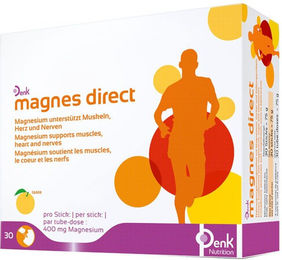 Denk Pharma Magnes Direct Sticks mit Magnesium Oxid 400 mg 30 Stück – Bild 1 von 2