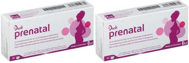DENK PHARMA prenatal Denk Tabletten für Schwangere und Stillende 30 Stück – Bild 1 von 1