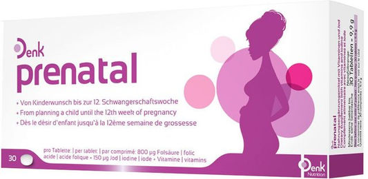 DENK PHARMA prenatal Denk Tabletten für Schwangere und Stillende 30 Stück – Bild 1 von 1