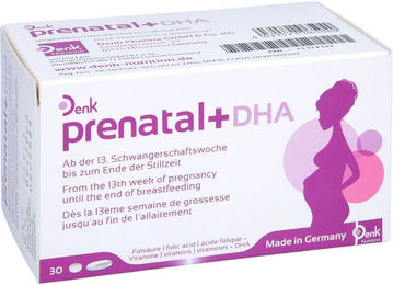Denk Pharma Prenatal + DHA für Schwangere und Stillende 60 Tabletten – Bild 1 von 1