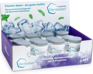 DentaSan ProbioGUM zuckerfreie Lutschtabletten für Erwachsene und Schwangere 30 Stück – Bild 1 von 3