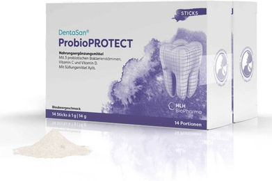 DentaSan ProbioPROTECT Sticks zuckerarm 28 Stück – Bild 1 von 2