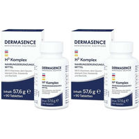 Produktbild von DERMASENCE H3 Komplex Kapseln mit Zink, Biotin und Selen für Erwachsene 180 Kapseln
