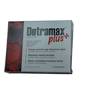 Produktbild von Detramax Venentabletten mit Diosmin, Hesperidin, Weintraubenblätter und Weintraubenkerne, 60 Stück, pflanzlicher Ursprung