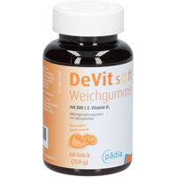 Produktbild von DeVit Soft Weichgummis Pädia zuckerfrei vegetarisch