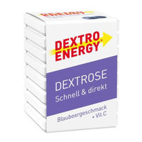 Produktbild von DEXTRO ENERGY Blaubeere Würfel Lutschtabletten 1 St.