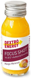 Dextro Energy Focus Shot Mango-Maracuja Ampullen zuckerfrei vegan glutenfrei laktosefrei für Sportler – Bild 1 von 1
