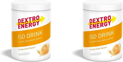 Dextro Energy Isotonic Sports Drink Orange Pulver 440 g – Bild 1 von 1