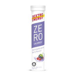 Dextro Energy Zero Calories Elektrolyte Beeren-Mix zuckerfrei Brausetabletten 960 g – Bild 1 von 3