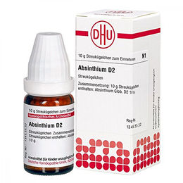 DHU Absinthium D 2 Globuli 10 g – Bild 1 von 1