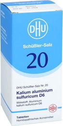 DHU Biochemie Kalium aluminium sulfuricum D6 Tabletten laktosehaltig – Bild 1 von 1