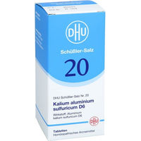 Produktbild von DHU Biochemie Kalium aluminium sulfuricum D6 Tabletten laktosehaltig