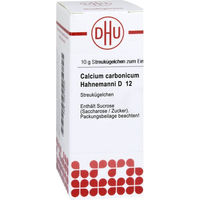 Produktbild von DHU Calcium Carbonicum Hahnemanni D12 Globuli 10 g