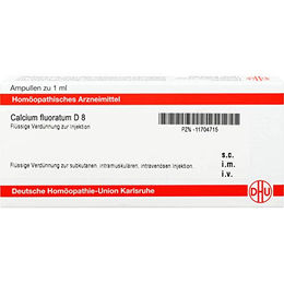 DHU Calcium fluoratum D8 Ampullen 8 Stück – Bild 1 von 1