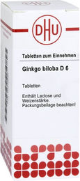DHU Ginkgo Biloba D6 Tabletten 80 Stück – Bild 1 von 1