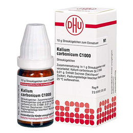 DHU Kalium carbonicum C1000 DHU Globuli 10 g – Bild 1 von 1