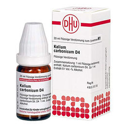 DHU Kalium carbonicum D4 Lösung 20 ml – Bild 1 von 1