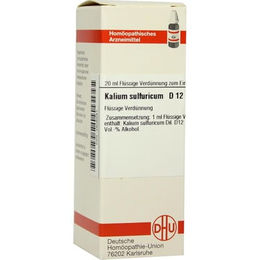DHU Kalium sulfuricum D12 Lösung 20 ml – Bild 1 von 1