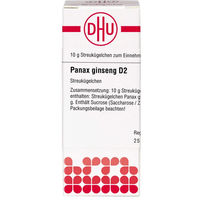Produktbild von DHU Panax Ginseng D2 Globuli 10 g