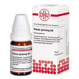 DHU Panax Ginseng D4 Globuli 10 g – Bild 1 von 1