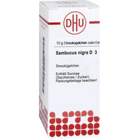 Produktbild von DHU Sambucus Nigra D3 Globuli 10 g
