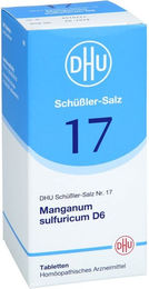 DHU Schüßler-Salz Nr. 17 Manganum sulfuricum D6 Tabletten 200 Stück – Bild 1 von 1