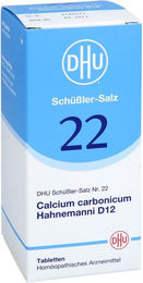 DHU Schüßler-Salz Nr. 22 Calcium carbonicum D12 Tabletten 200 Stück – Bild 1 von 1