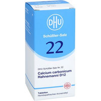 Produktbild von DHU Schüßler-Salz Nr. 22 Calcium carbonicum D12 Tabletten 200 Stück