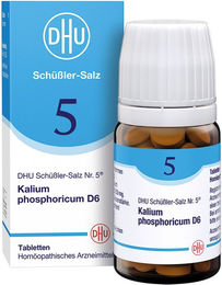 DHU Schüßler-Salz Nr. 5 Kalium phosphoricum D6 Tabletten 80 Stück – Bild 1 von 3
