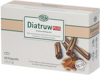 Diabetruw PLUS Vegan Kapseln Laktosefrei Ohne Gelatine 120 Stück – Bild 1 von 1