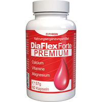 Produktbild von DiaFlex Forte Premium Fyron Kapseln vegan für Männer und Frauen 60 Stück