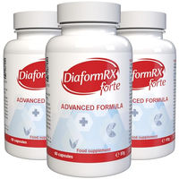 Produktbild von DiaformRX Forte Vegan Kapseln 180 Stück pflanzlicher Ursprung ohne Zusatzstoffe