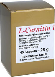 Diamant Natuur B.V. L-Carnitin Kapseln – Bild 1 von 2