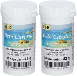 Diamant Natuur BV Beta Carotin mit Vitamin A Kapseln – Bild 1 von 1