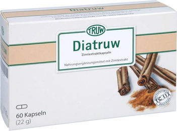 Diatruw Zimtextrakt Kapseln vegan laktosefrei ohne Gelatine 60 Stück – Bild 1 von 1