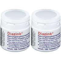 Produktbild von Diazink Zink Gluconat Tabletten zuckerfrei für Erwachsene