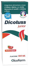 Dicofarm Dicotuss Junior Erdbeergeschmack glutenfrei 100 ml Flüssig – Bild 1 von 1