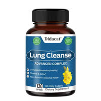 Produktbild von Didacat Lung Cleanse Advanced Complex Kapseln 120 Stück