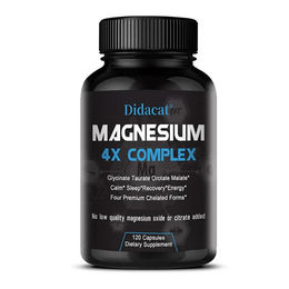 Didacat Magnesium 4x Komplex Kapseln für Erwachsene 120 Stück – Bild 1 von 4