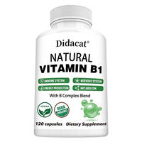 Produktbild von Didacat Natural Vitamin B1 Complex Kapseln 120 Stück
