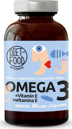 Diet-Food Omega-3 Kapseln für Erwachsene 60 Stück – Bild 1 von 1