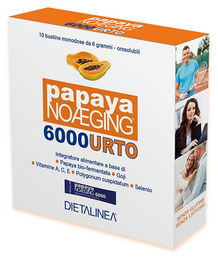 Dietalinea Papaya Noaging 6000 Vitamin-Kombination Sticks pflanzlicher Ursprung 60 g – Bild 1 von 1