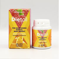 Produktbild von Dietoll Brennnessel Kapseln mit pflanzlichem Ursprung 20 Stück