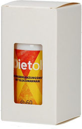Dietoll Glucomannan Kapseln Vegan 60 Stück – Bild 1 von 1