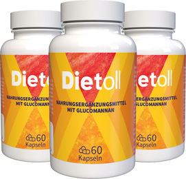 Dietoll Kapseln vegan ohne Zusatzstoffe 180 Stück – Bild 1 von 1
